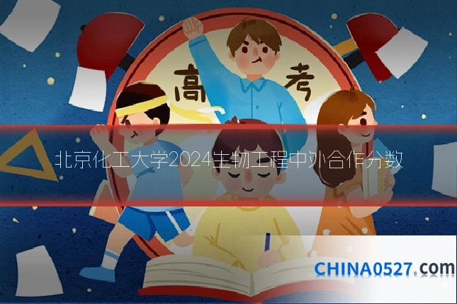 北京化工大学2024生物工程中外合作分数