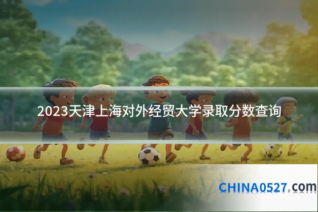2023天津上海对外经贸大学录取分数查询
