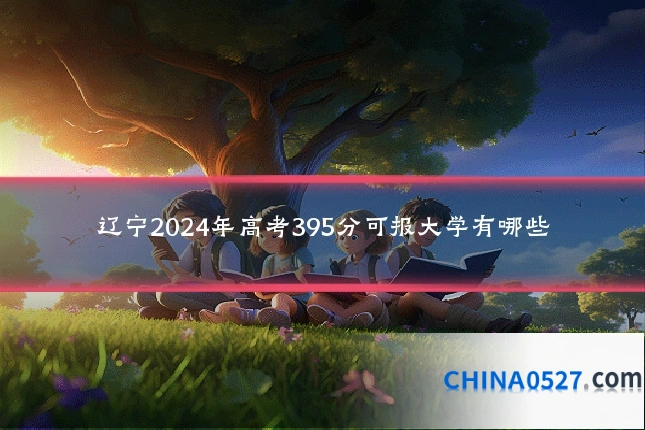 辽宁2024年高考395分可报大学有哪些