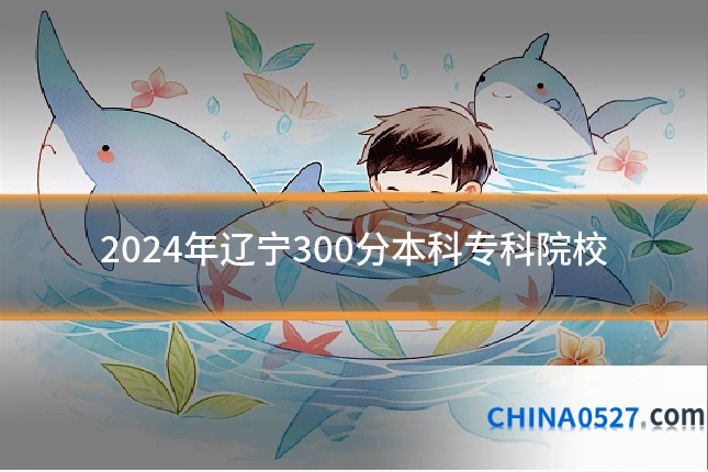2024年辽宁300分本科专科院校