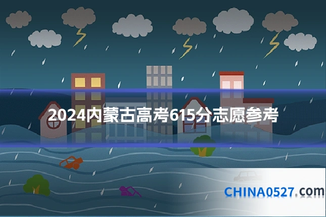 2024内蒙古高考615分志愿参考