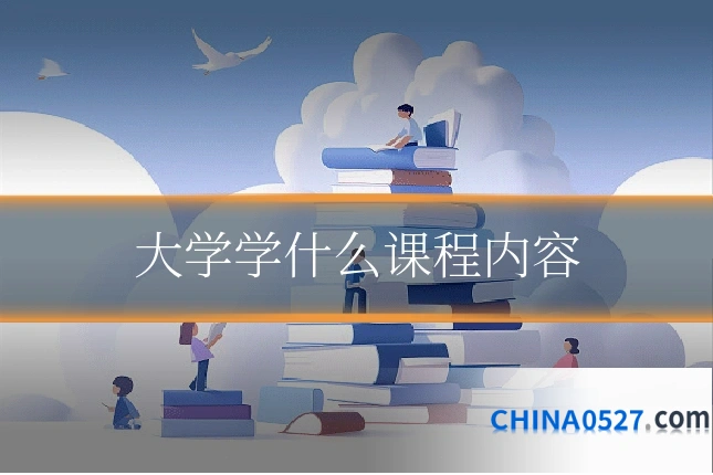 大学学什么课程内容