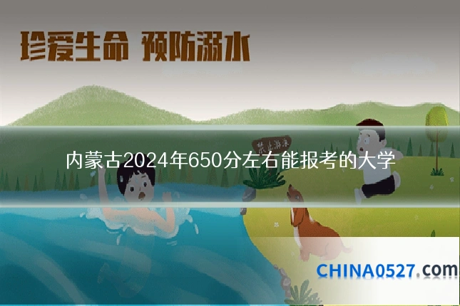 内蒙古2024年650分左右能报考的大学