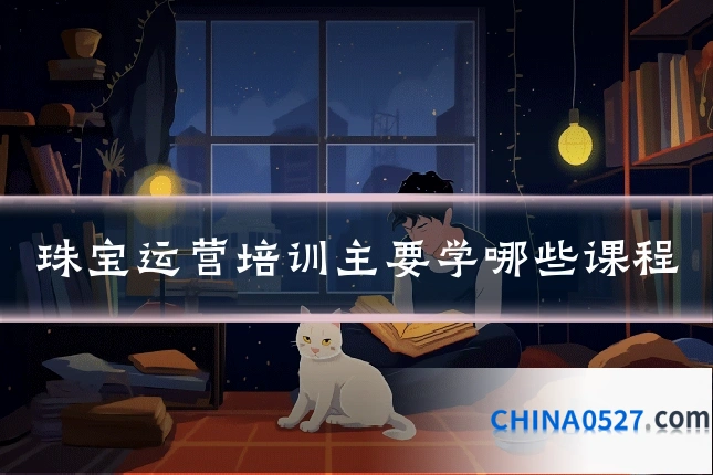 珠宝运营培训主要学哪些课程