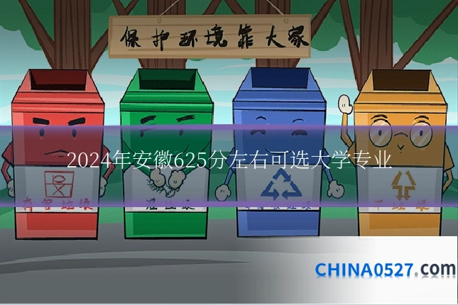 2024年安徽625分左右可选大学专业