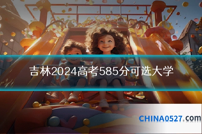 吉林2024高考585分可选大学
