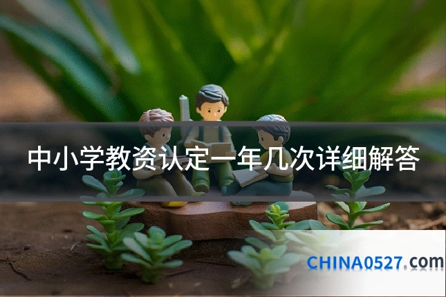 中小学教资认定一年几次详细解答