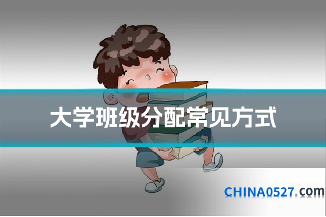 大学班级分配常见方式