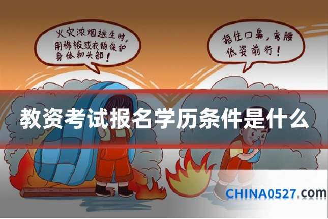 教资考试报名学历条件是什么