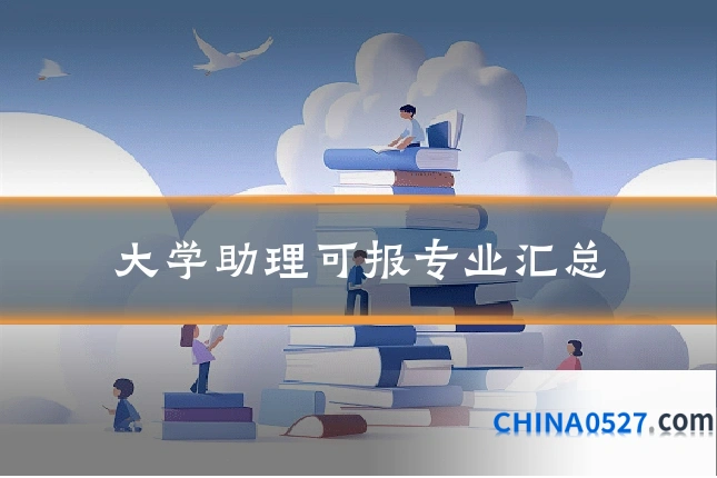 大学助理可报专业汇总