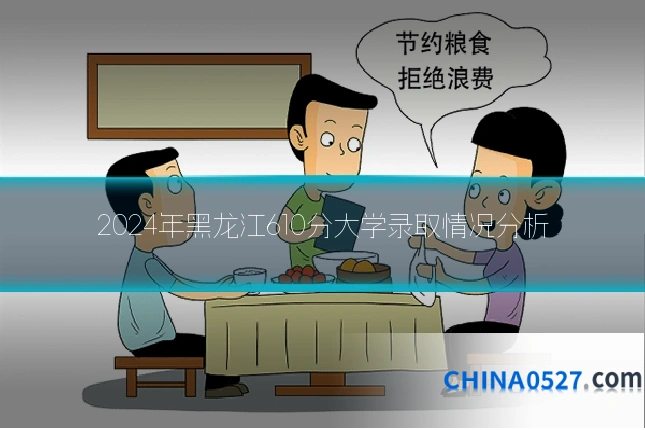 2024年黑龙江610分大学录取情况分析