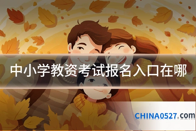 中小学教资考试报名入口在哪
