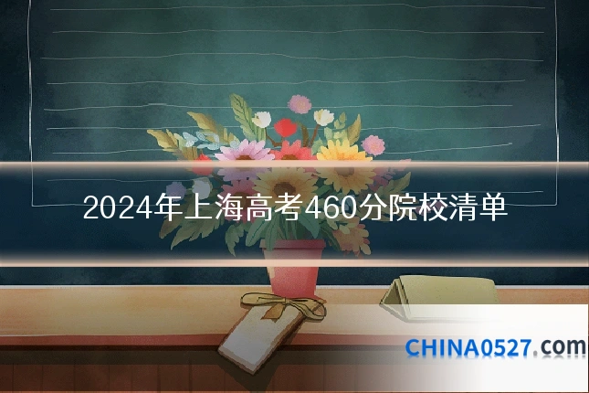 2024年上海高考460分院校清单