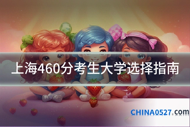 上海460分考生大学选择指南