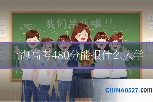 上海高考480分能报什么大学
