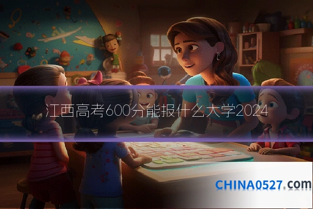 江西高考600分能报什么大学2024
