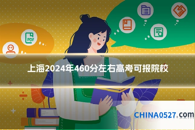 上海2024年460分左右高考可报院校