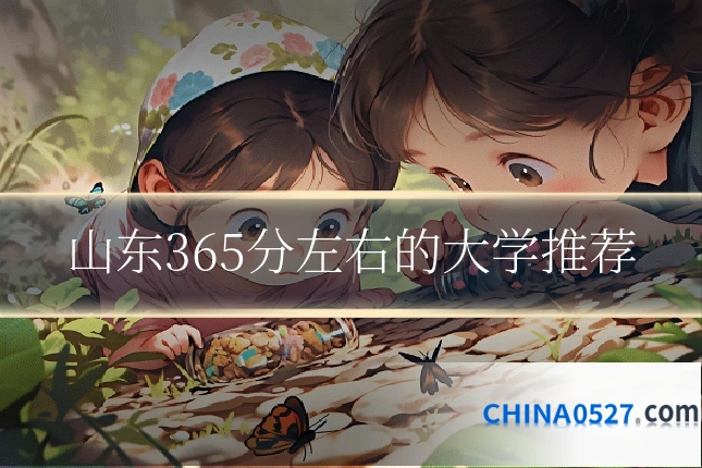 山东365分左右的大学推荐