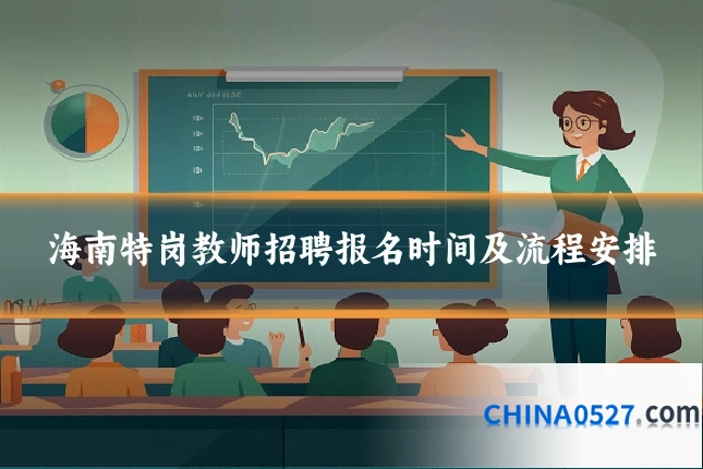 海南特岗教师招聘报名时间及流程安排
