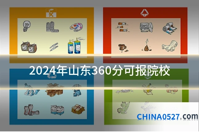 2024年山东360分可报院校