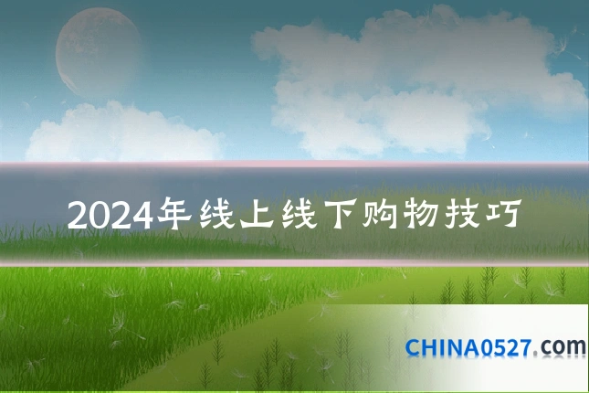 2024年线上线下购物技巧