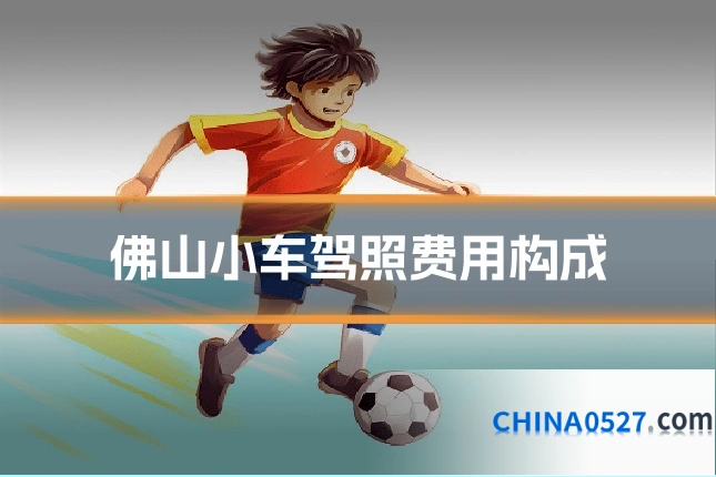 佛山小车驾照费用构成