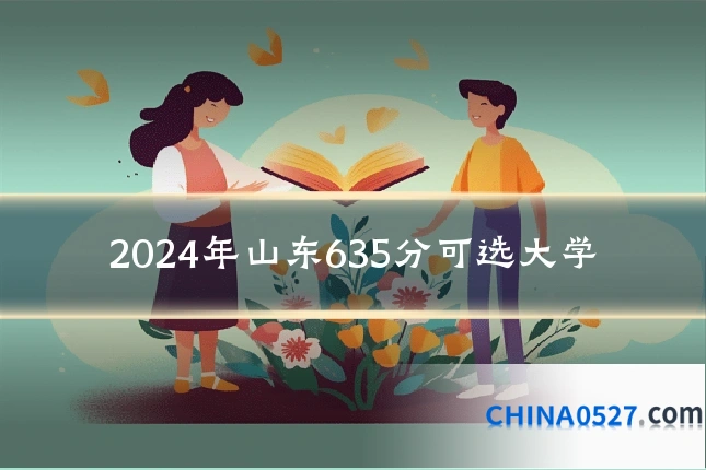 2024年山东635分可选大学