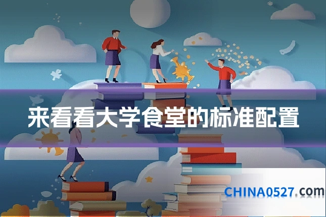 来看看大学食堂的标准配置