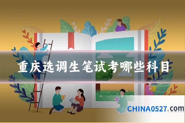重庆选调生笔试考哪些科目