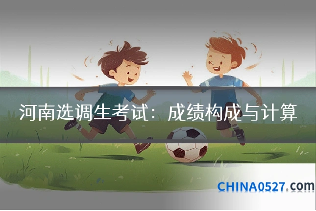 河南选调生考试:成绩构成与计算