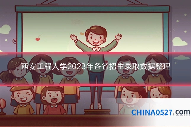 西安工程大学2023年各省招生录取数据整理