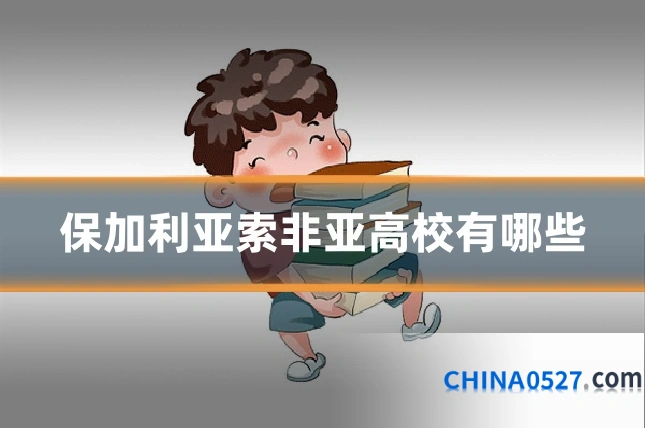 保加利亚索非亚高校有哪些
