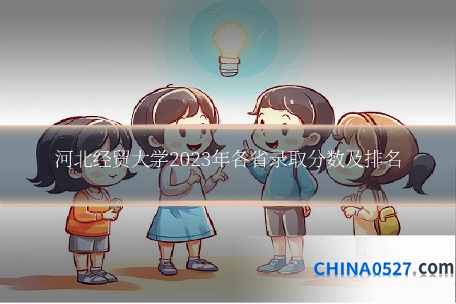 河北经贸大学2023年各省录取分数及排名