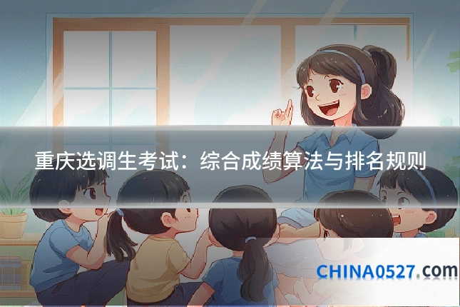重庆选调生考试：综合成绩算法与排名规则