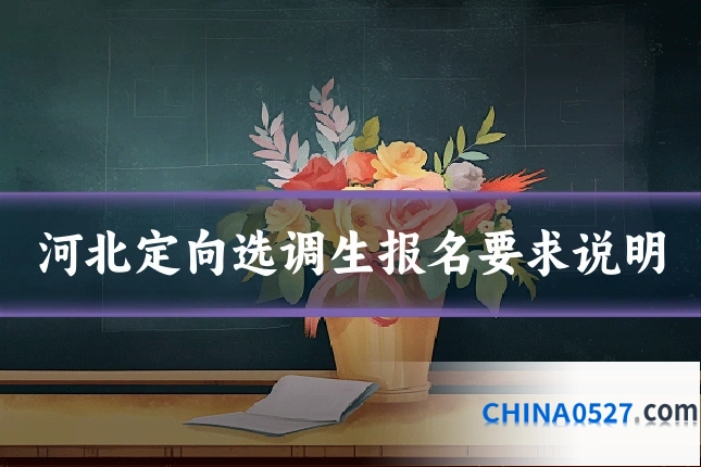 河北定向选调生报名要求说明