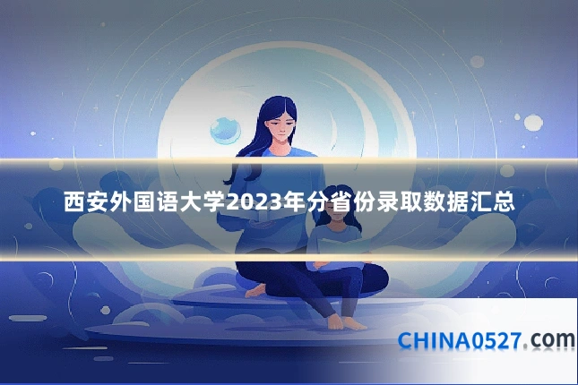 西安外国语大学2023年分省份录取数据汇总