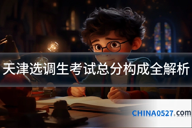 天津选调生考试总分构成全解析