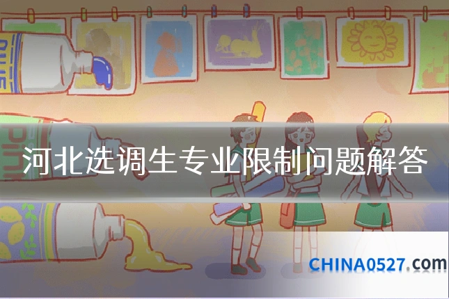 河北选调生专业限制问题解答