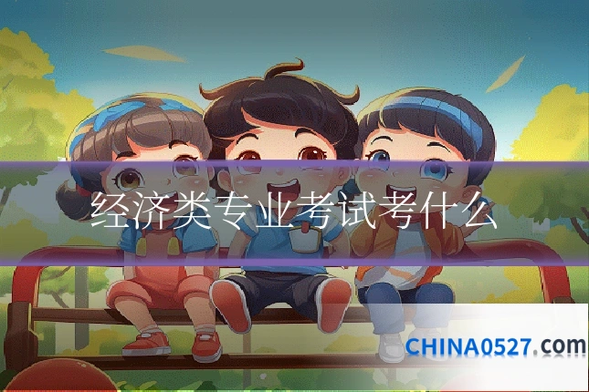 经济类专业考试考什么