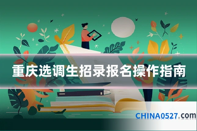 重庆选调生招录报名操作指南