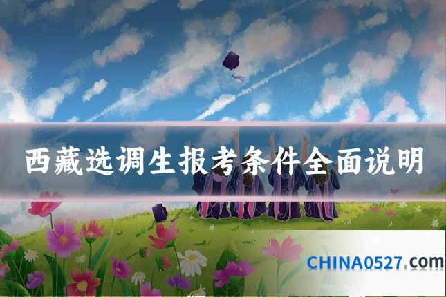 西藏选调生报考条件全面说明