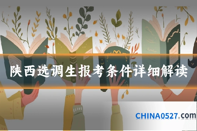 陕西选调生报考条件详细解读