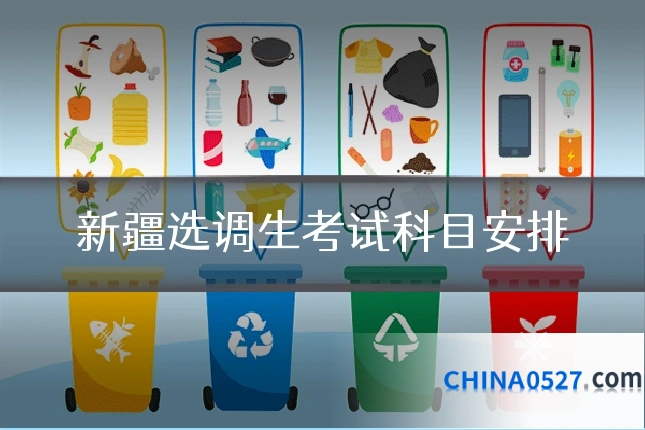 新疆选调生考试科目安排