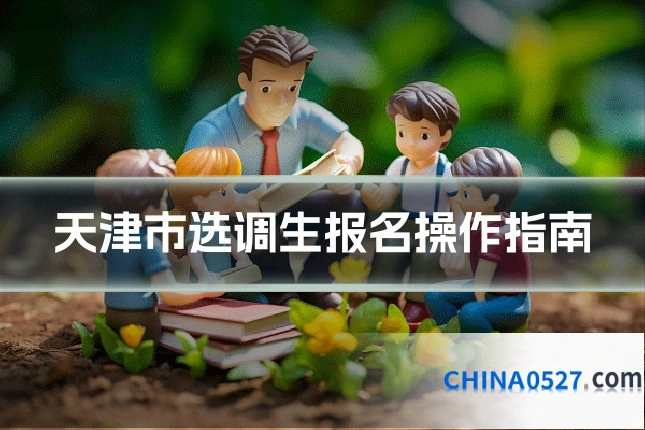 天津市选调生报名操作指南