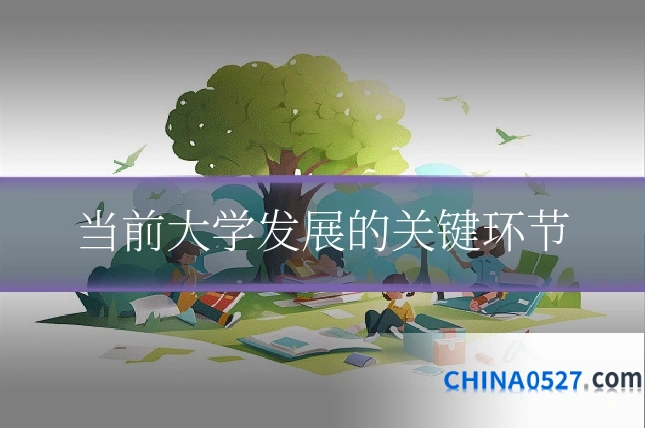 当前大学发展的关键环节