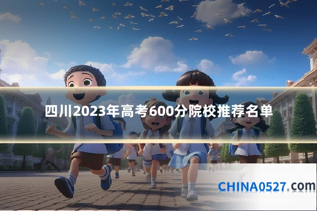 四川2023年高考600分院校推荐名单