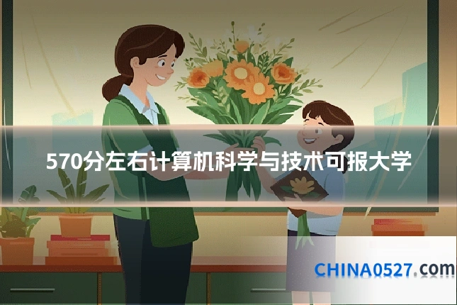 570分左右计算机科学与技术可报大学