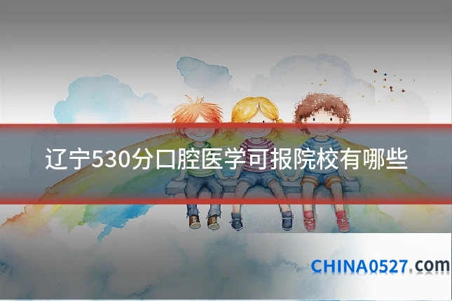 辽宁530分口腔医学可报院校有哪些