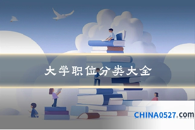 大学职位分类大全