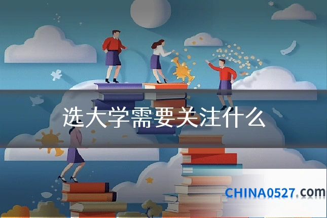 选大学需要关注什么